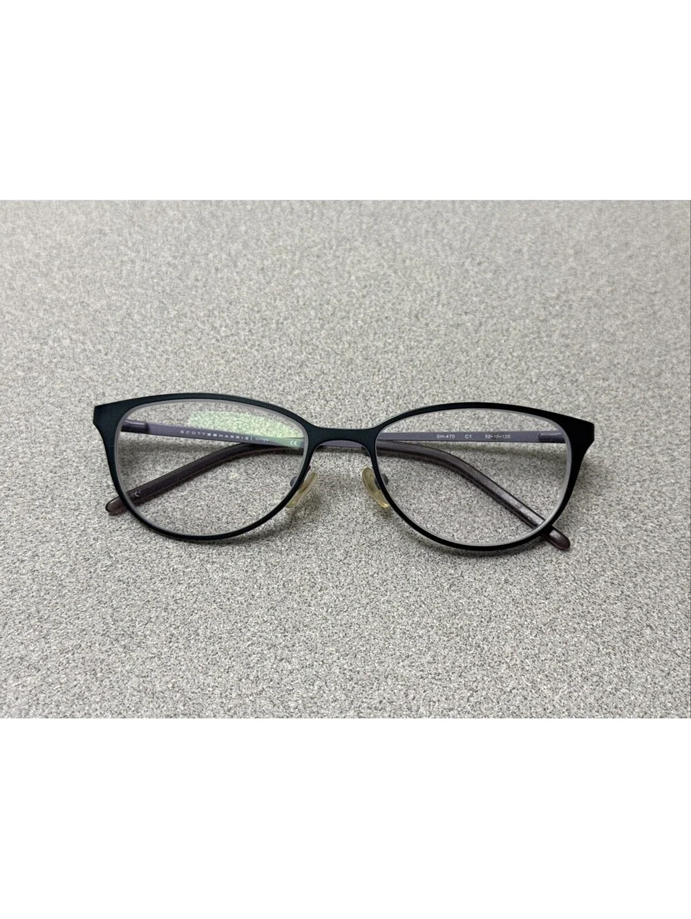 SCOTT HARRIS SH-470 C1 Jade Lavender Womens Full Rim Eyeglasses 52-16-135
